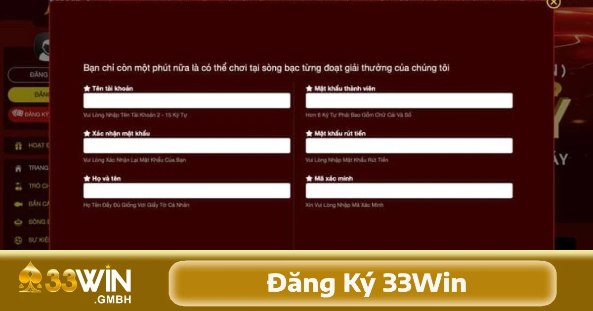 33Win Hướng Dẫn 2 Những mẹo nhỏ giúp đăng ký 33Win thành công