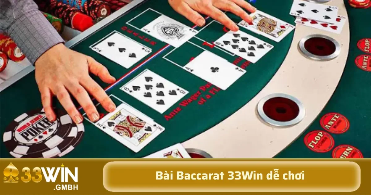 Bài Baccarat 33Win – Tựa Game Bài Quốc Dân, Dễ Chơi Dễ Ăn Tiền 4 Cược Hòa là đặt cược vào việc cả hai bên sẽ có điểm số bằng nhau trong lượt đó. Mức thưởng cao gấp nhiều lần so với cược thường, nhưng tỷ lệ thắng rất thấp.